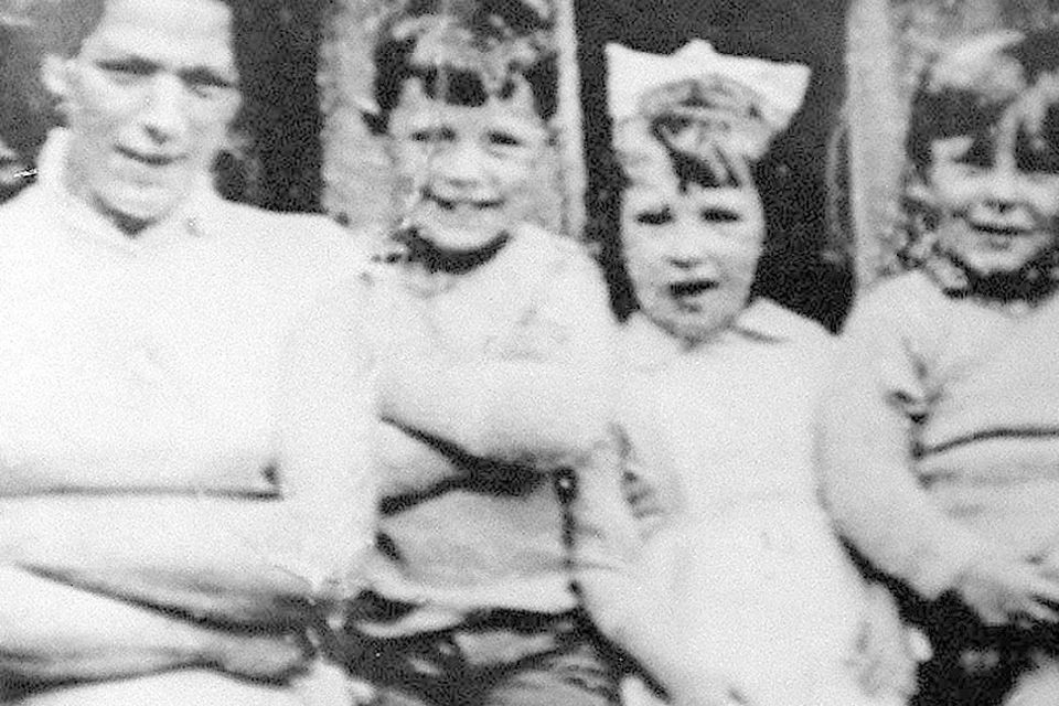 Jean McConville pictured with three of the children before she disappeared in 1972. Photo: Pacemaker Belfast