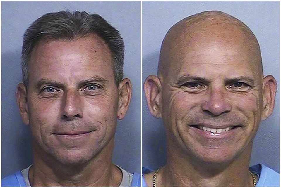 Erik Menendez, left, and Lyle Menendez (California Department of Corrections via AP)