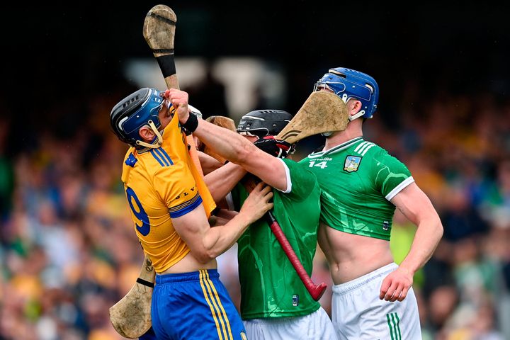 Limerick remind their rivals of their ability by cleaving through Clare in Munster round-robin tie