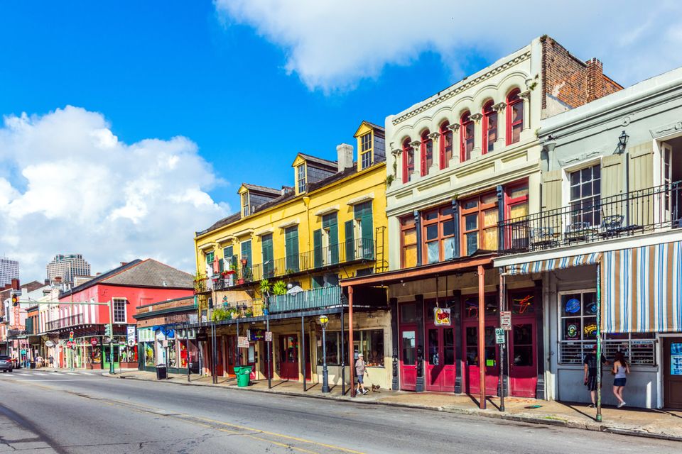 New Orleans: the iconic French Quarter