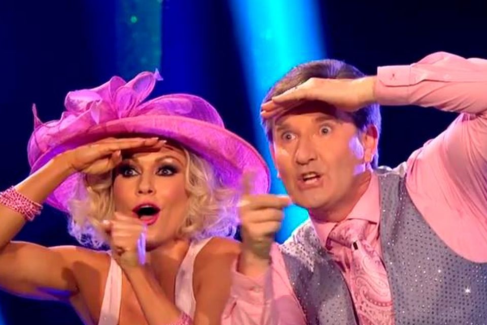 Daniel O'Donnell and Kristina Rihanoff on Strictly Come Dancing