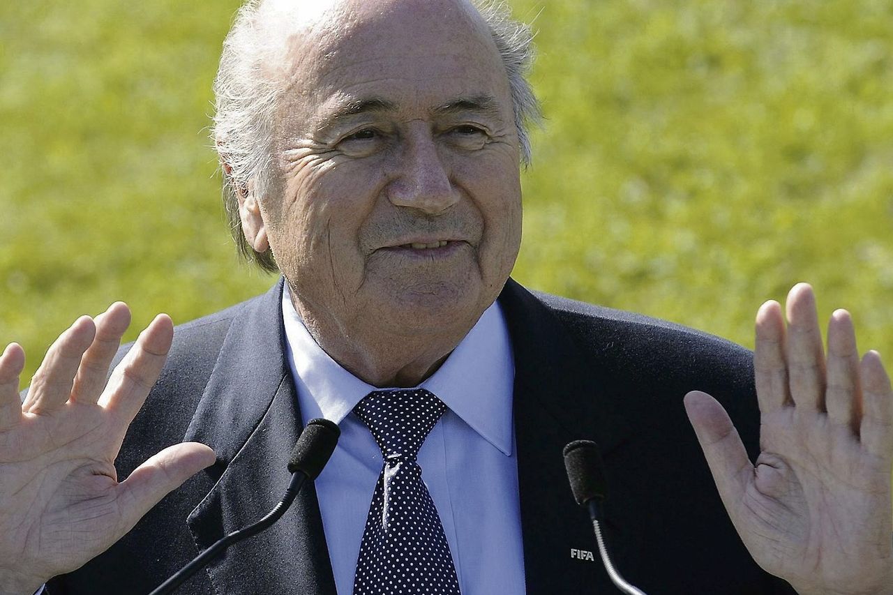 M on X: • Former FIFA President Blatter insulted Ronaldo and