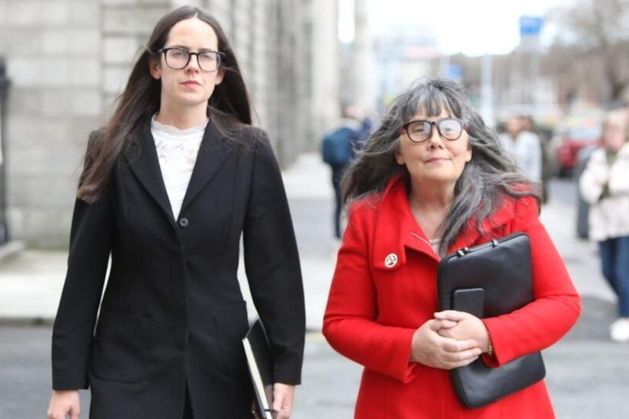 Martina and Ammi Burke arrested at Castlerea Prison where Enoch is currently in custody