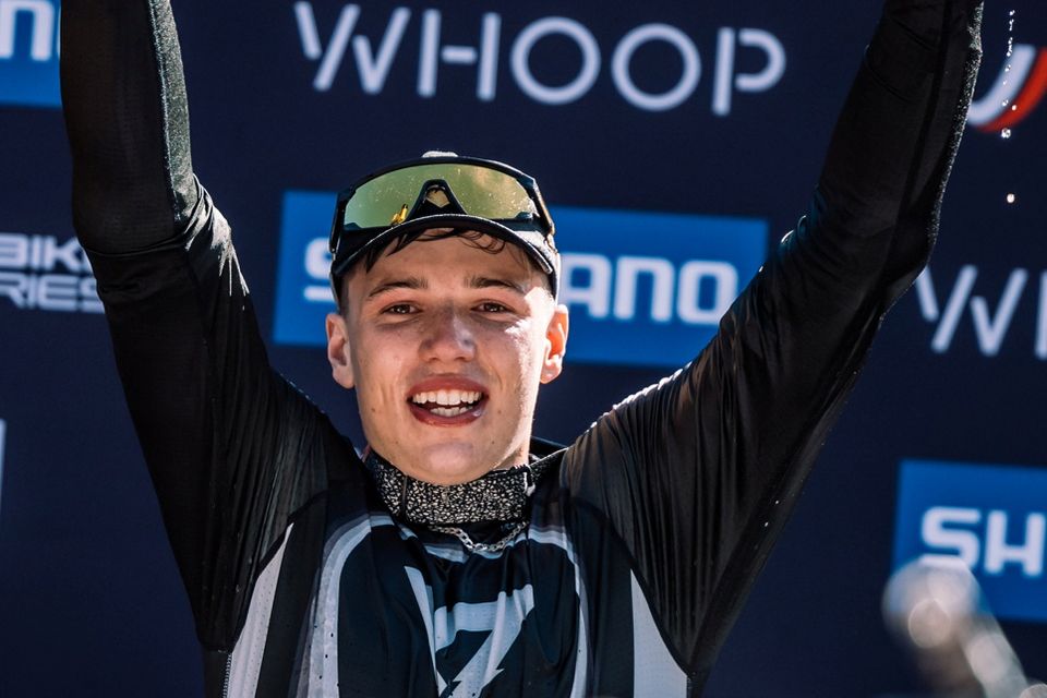 Oisín O'Callaghan became the first Irish rider to win a World Cup event in Snowshoe last year