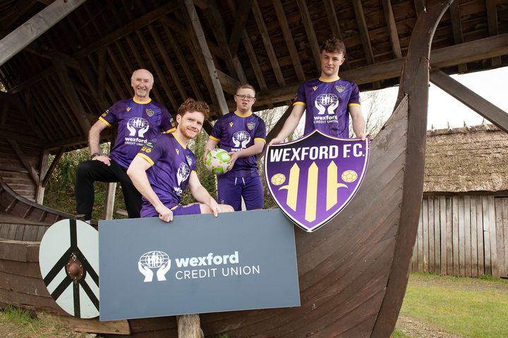 Wexford FC announces partnership with Wexford Credit Union to support Down Syndrome, powerchair and walking football