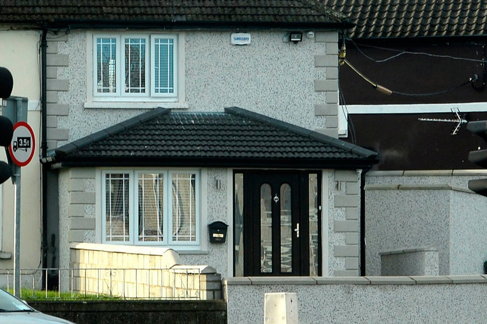 Sean McGovern’s house on Kildare Road, Crumlin in Dublin was seized after a judge deemed them to have been bought with the proceeds of crime. Picture: Sunday World