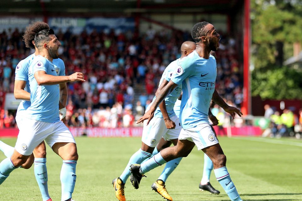 Raheem Sterling netted a dramatic late winner for Manchester City at Bournemouth