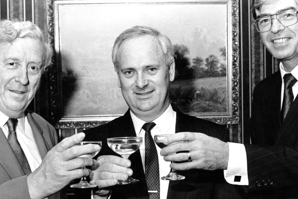 Garret FitzGerald’s support proposal angered John Bruton