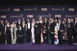 thumbnail: The cast and crew of Game of Thrones after picking up the best drama Emmy (Jordan Strauss/Invision/AP)