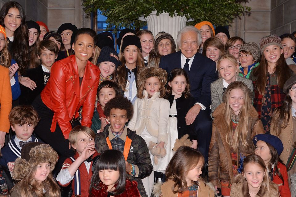 Alicia Keys and Ralph Lauren join forces for children's fashion