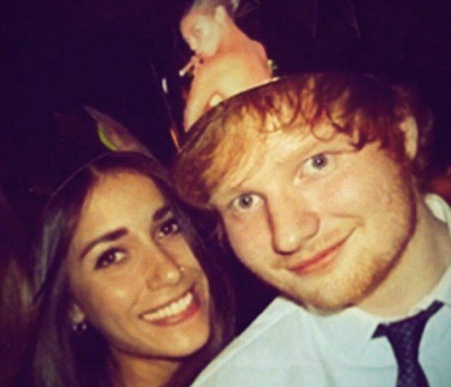 Ed and girlfriend Athina Andrelos