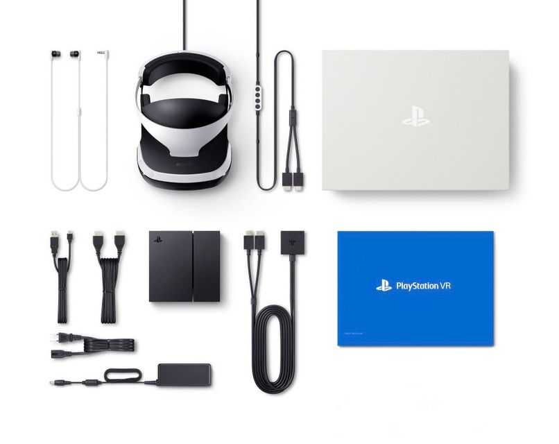 What's in the box: the many parts of PlayStation VR