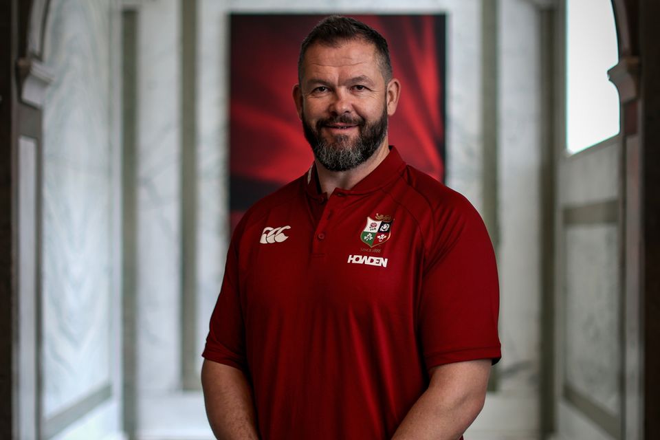 Lions head coach Andy Farrell. Photo: Billy Stickland/INPHO