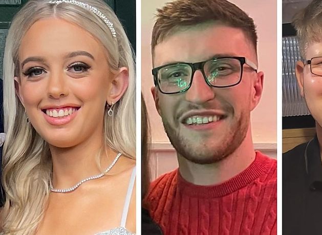 Pictured: Friends Daryl, Michael and Katie who lost their lives in horror Carlow car crash as first funeral details … – Irish Independent