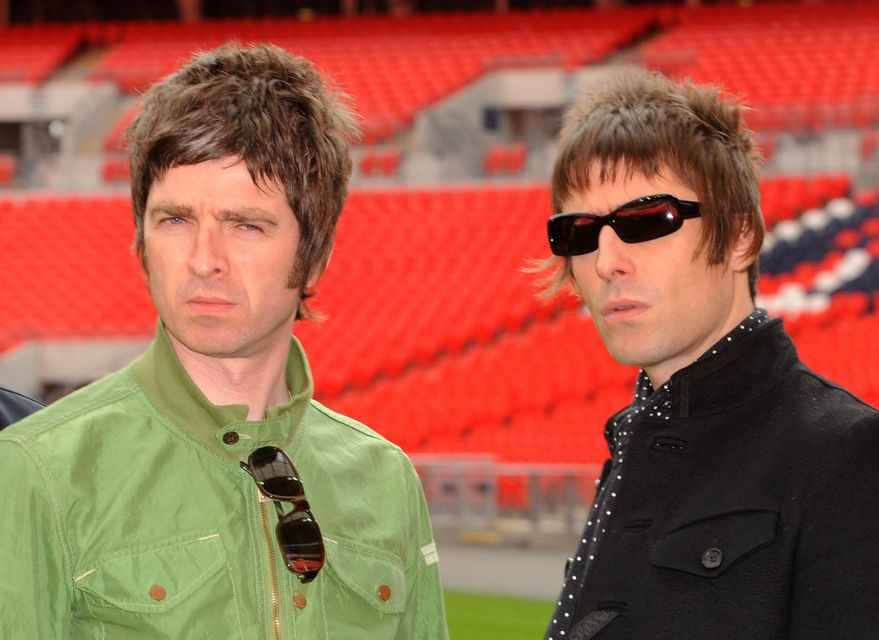 Noel and Liam Gallagher during their Oasis heyday (Zak Hussein/PA)