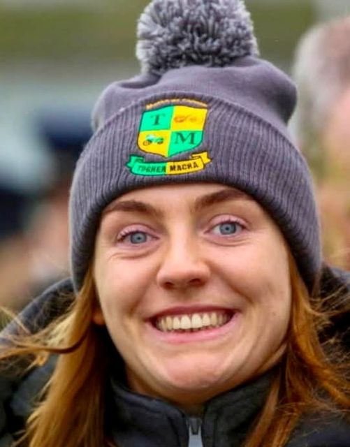 Marie Claire was a keen Gaelic footballer.