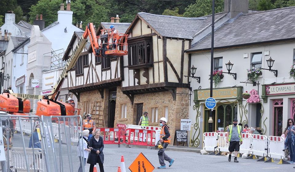 Enniskerry village being transformed for Disenchanted.