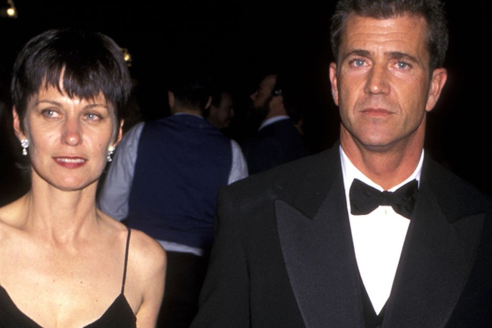Mel Gibson and his wife Robyn Moore, who have seven children together