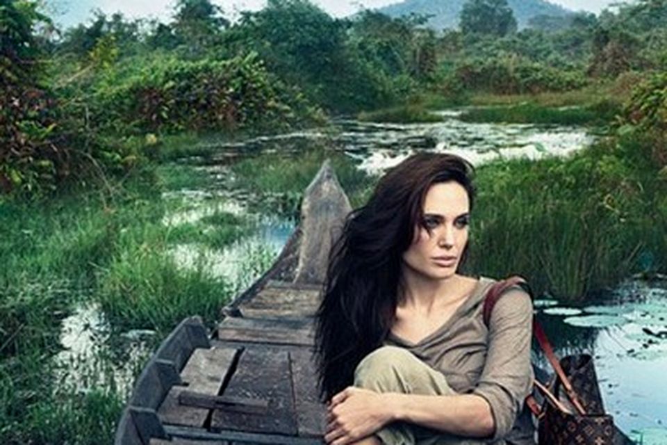 Angelina Jolie's Louis Vuitton campaign image revealed