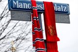 thumbnail: Street name 'Manchesterplatz' is pictured during a memorial service marking 60 years since Manchester United plane crash in Munich, Germany February 6, 2018.   REUTERS/Michaela Rehle