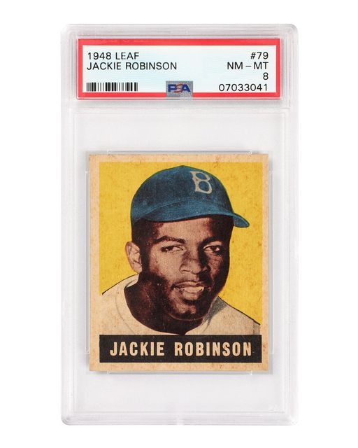 1948 Leaf Jackie Robinson Rookie #79t