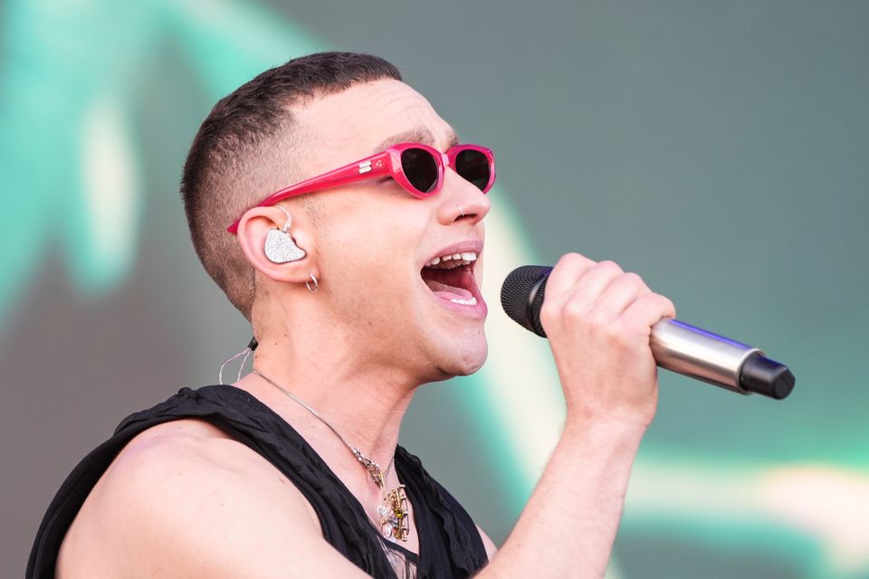 Olly Alexander has joked about Eurovision during BBC Radio 1’s Big Weekend (Ian West/PA)