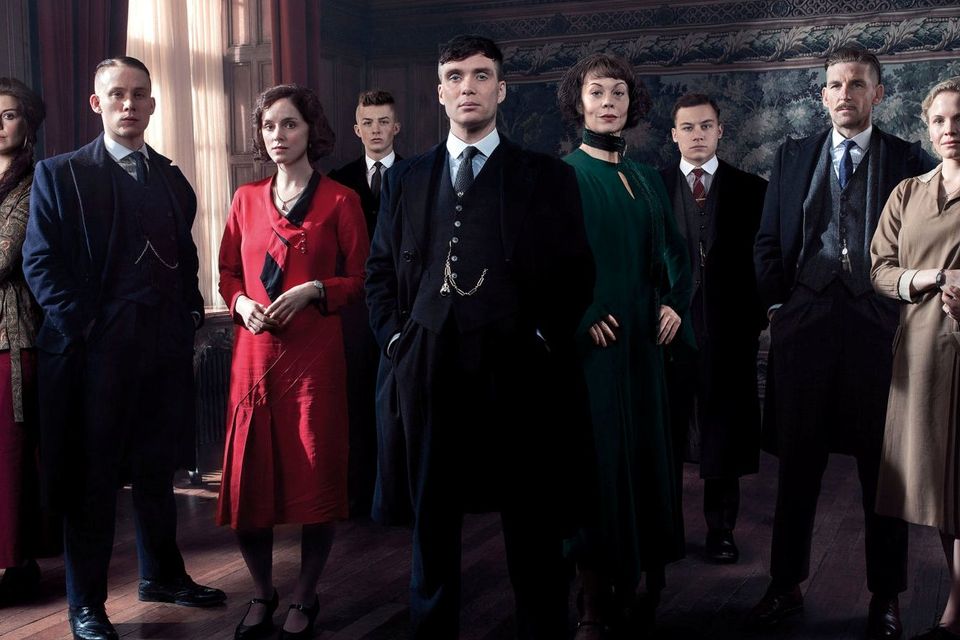 The crew of hit crime drama Peaky Blinders, starring Cillian Murphy (middle), will return for a final season