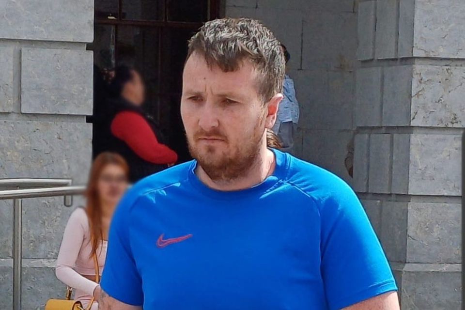 Michael Joyce outside Mullingar Courthouse.