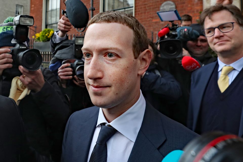 Facebook’s CEO Mark Zuckerberg. Photo: Niall Carson/PA