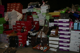 thumbnail: The counterfeit goods seized. Photo: Garda press office.