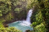 thumbnail: Majestic waterfall in the rainforest jungle of Costa Rica