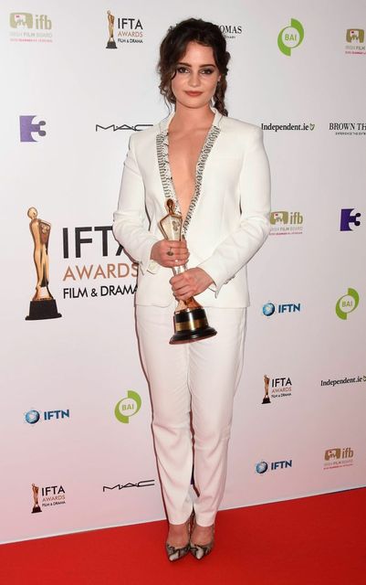 Aisling Franciosi at the IFTA Awards 2015 at The Mansion House