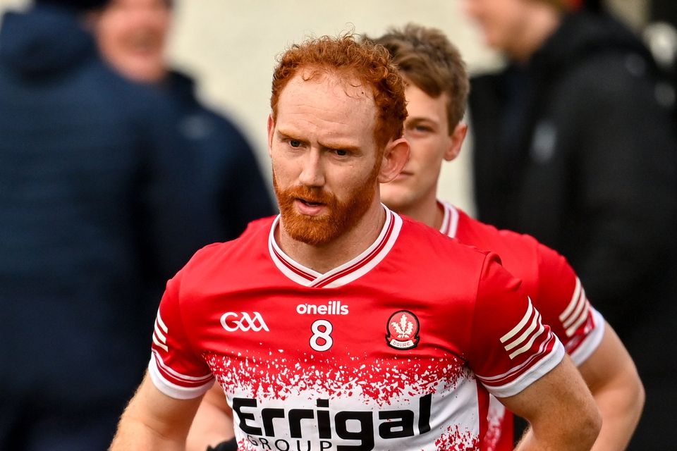 Derry's Conor Glass. Photo: Ramsey Cardy/Sportsfile