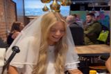 thumbnail: Joanna enjoys a drink