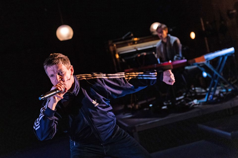 Talented: Emmet Kirwan in Accents. Photo: Ste Murray