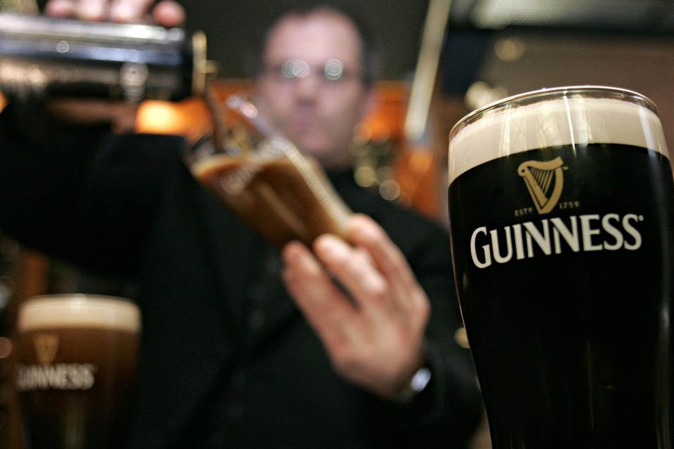 Across the world people raise a glass of Guinness, Ireland's most valuable brand, the survey said. Photo: Adrian Wyld