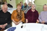 thumbnail: Aidan Doyle, Julie Redmond, Helen Elliot and Nancy Byrne attended the fundraiser for Wicklow Dementia Support and The Alzheimers Society of Ireland in Carnew Community Care, Carnew on Thursday. Pic: Jim Campbell