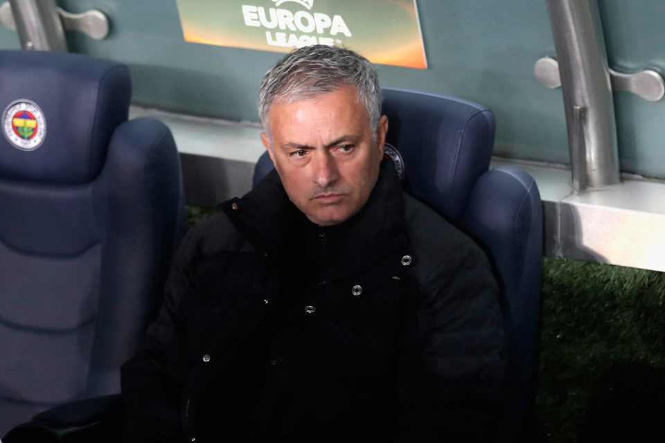 Jose Mourinho was furious after Manchester United’s defeat in Turkey last month. Photo: Getty