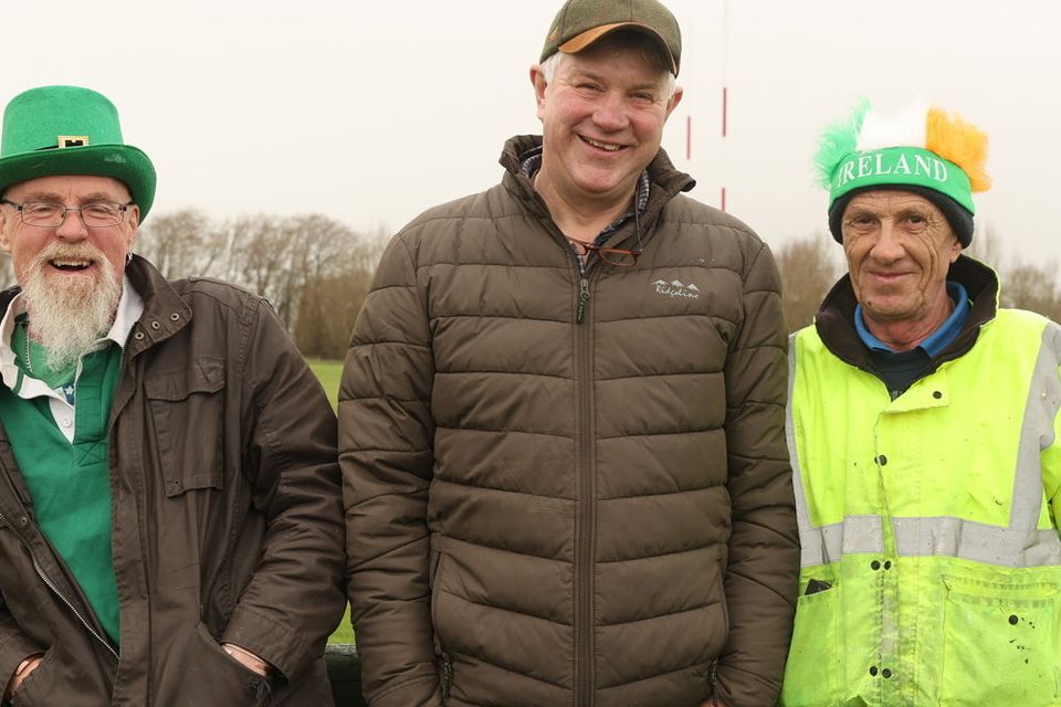 Michael Hodman, Tommy O’Loughlin and Jimmy O’Leary.