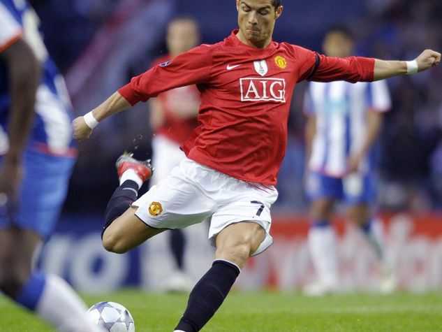 Manchester United Cristiano Ronaldo 2008 UCL Final UAE