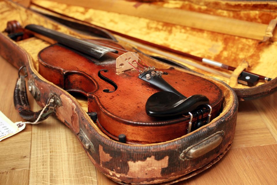 No 4: The violin which Ciara would save from a fire.