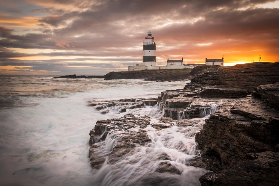 Declan Roche was shortlisted in the Coastal Heritage category for 'Sunset at Hook Lighthouse'. 