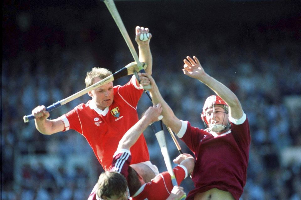 Teddy McCarthy of Cork during the All-Ireland Senior Hurling Championship Final match against Galway at Croke Park in Dublin. Photo by Ray McManus/Sportsfile