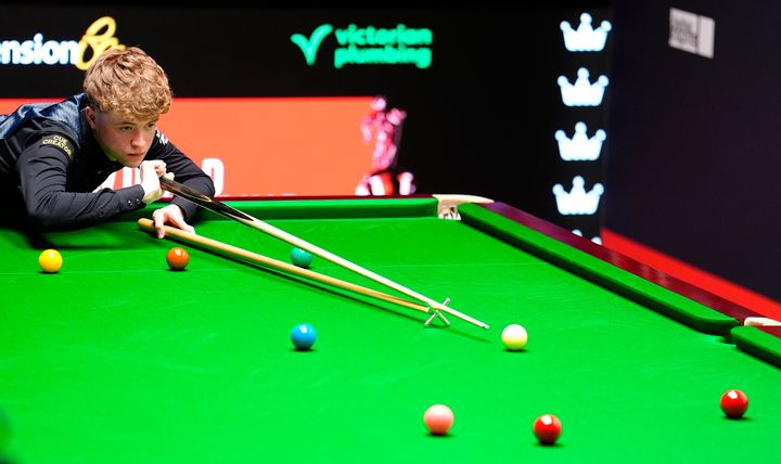 Teenage debutant Stan Moody takes control of Crucible opener against former champion Kyren Wilson