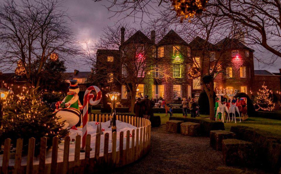 Butler House, Kilkenny, at Christmas