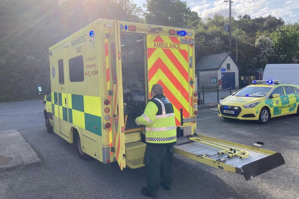 Emergancy services rushed to the scene after two jet skiers got into difficulty in Carlingford Lough on Monday afternoon. Photo: Facebook  Carlingford Lough and the Cooley Peninsula