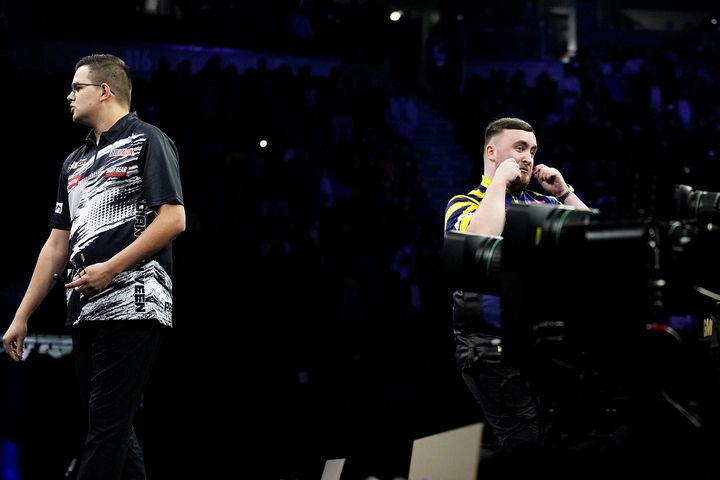 ‘That was out of order’ – Gian van Veen hits out at Luke Littler’s behaviour as Dutchman edges fiery clash