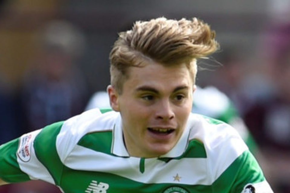 Celtic’s James Forrest. Photo: Ian Rutherford/PA Wire