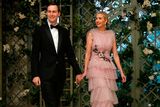 thumbnail: Senior White House Advisers Jared Kushner and Ivanka Trump  arrive for the State Dinner in honor of French President Emmanuel Macon at the White House in Washington, U.S. April 24, 2018. REUTERS/Joshua Roberts