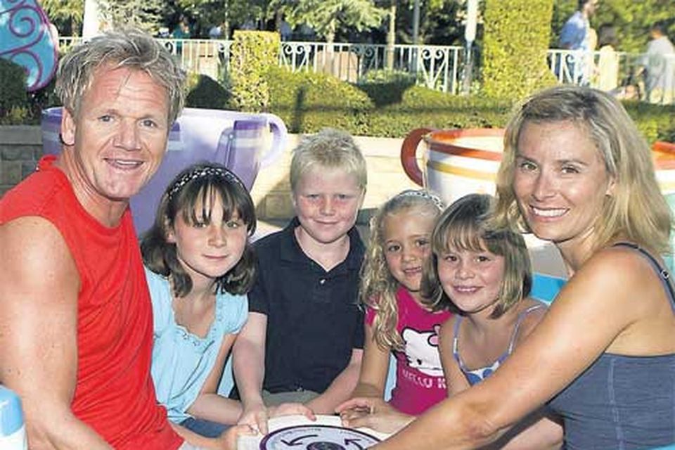'F' stands for family and fun in Gordon Ramsay's own kitchen ...